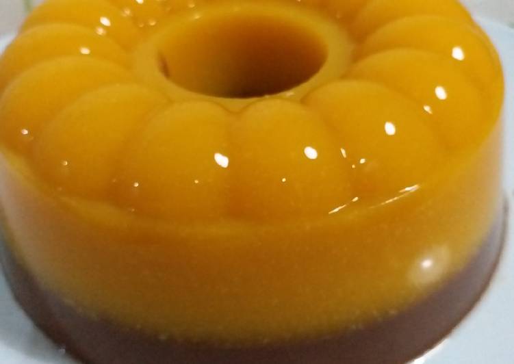 Puding mangga coklat silverqueen