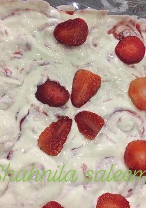 A picture of Strawberry  delight 🍓.