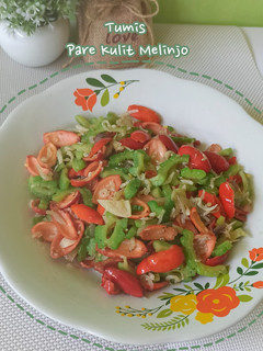Foto resep Tumis Pare Kulit Melinjo