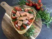 Una foto di philadelphia salmone pasta sfoglia