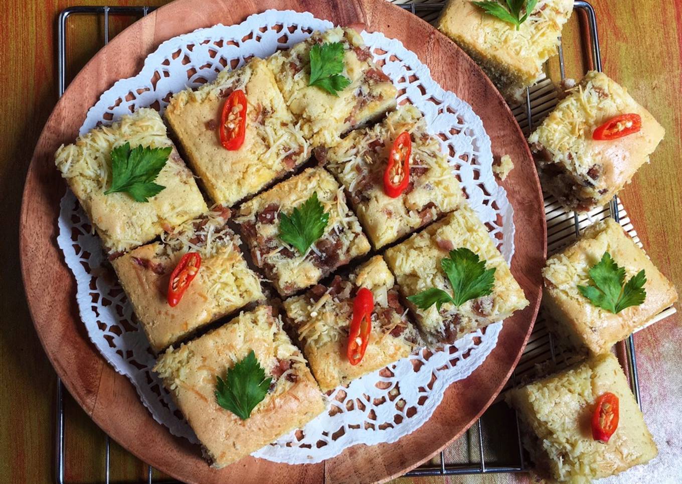 Meat Bake Cake