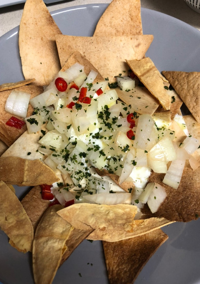Una foto de Nachos