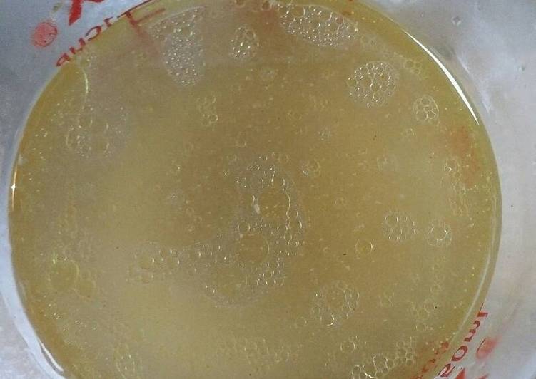 Steps to Make Homemade Pork Broth