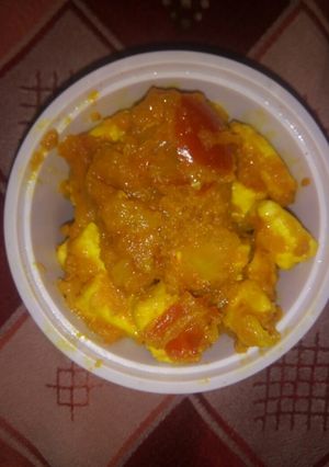 A picture of Paneer veg.
