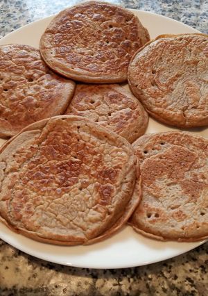 Una foto de Tortitas de plátano
