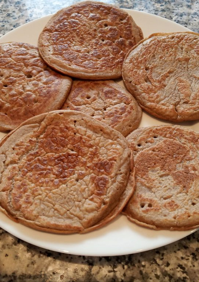 Una foto de Tortitas de plátano