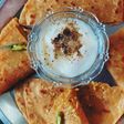 Gobhi paratha with mitha Dahi
