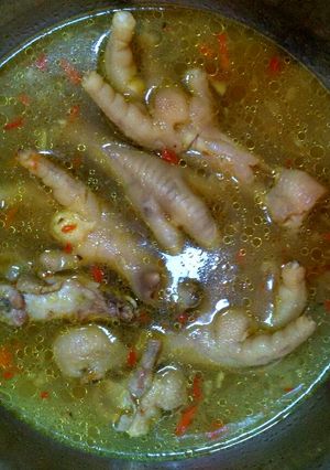 Foto resep Ceker setan kuning