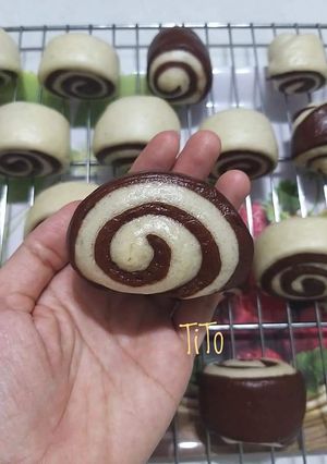 Hình của món Bánh bao ốc sên.