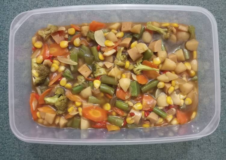 #5resepterbaruku Cah Buncis Wortel Brokoli Pedas