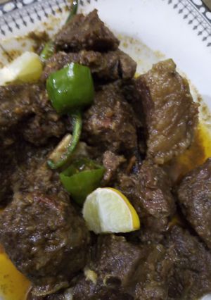 A picture of Spicy steamed mutton.