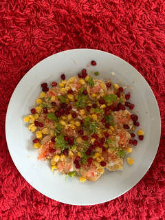A picture of Mini papad masala.