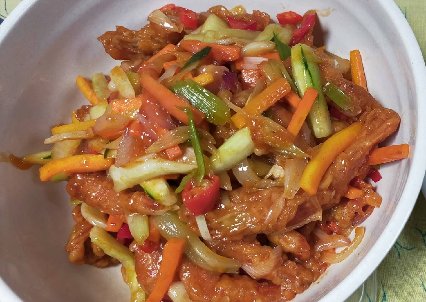 Udang Asam Manis