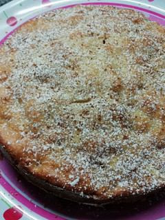 Una foto de Torta de manzanas