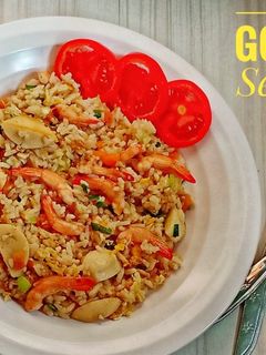 Foto resep Nasi Goreng Seafood