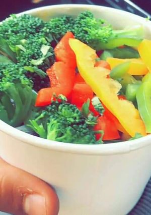 A picture of Healthy boiled veg.