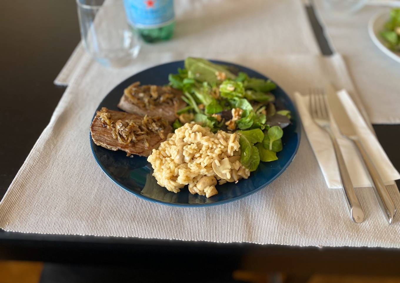 Arroz con Champiñones
