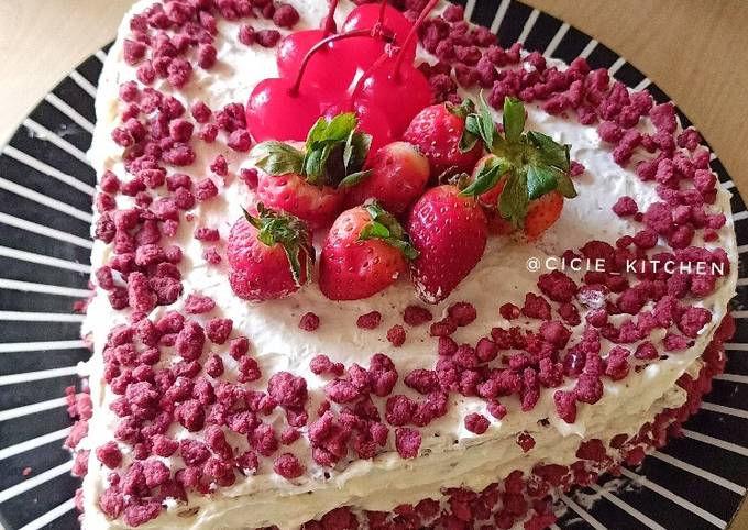 Rahasia Bikin Red Velvet Cake Anti Gagal