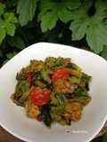 Tumis Pare Tempe Bongkrek Daun Melinjo