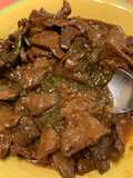 Ternera en salsa picante