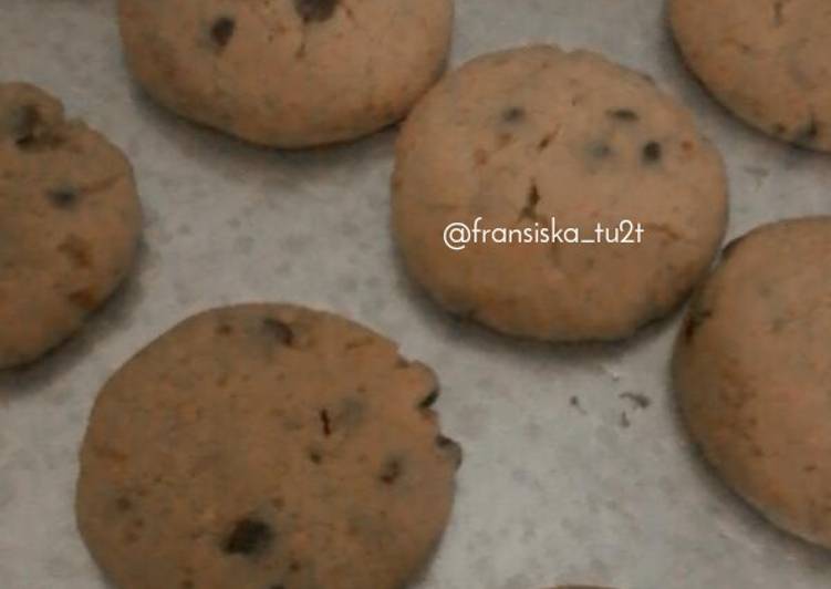 Resep Chewy &amp; soft chocochip cookies, Enak Banget