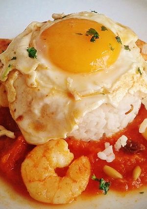 Foto principal de Arroz a la cubana a mi manera