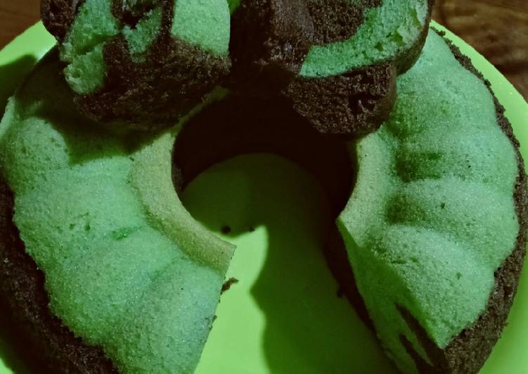 Resep Bolu pandan kukus Anti Gagal