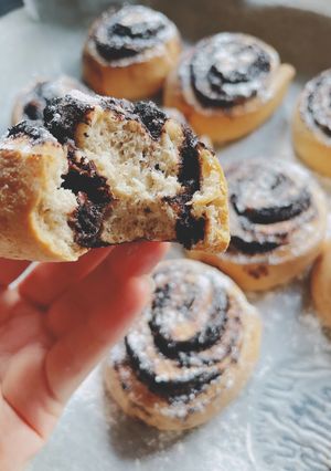 Keto kakaóscsiga recept fotója