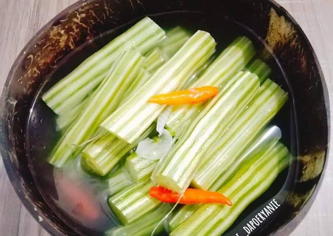 Ini dia! Resep  buat Bening buah Kelor  enak