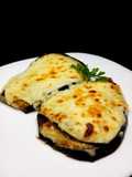 Sándwich de berenjena croque monsieur