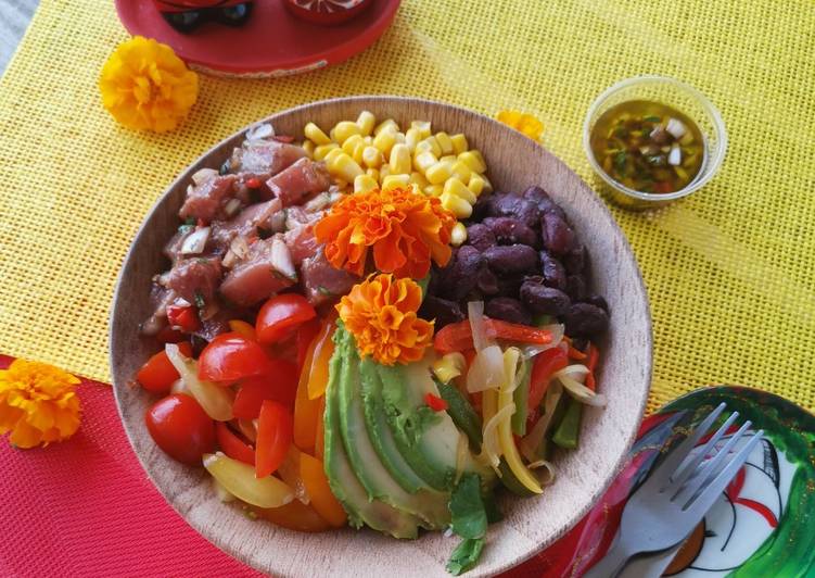 Comment Cuisiner Poke bowl mexicain