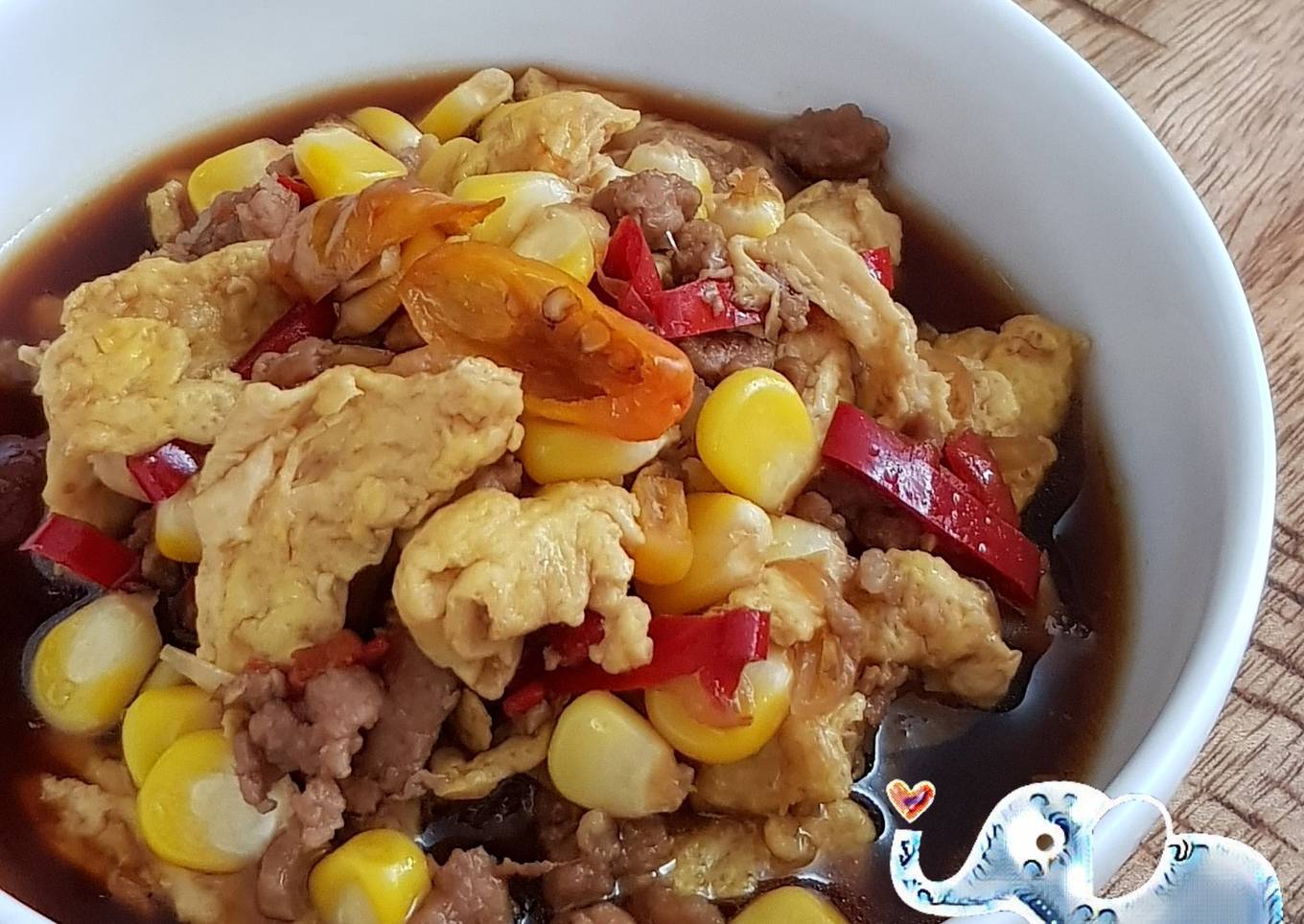 Tumis Daging Orak Arik