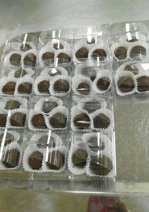 Una foto de Trufas de chocolate