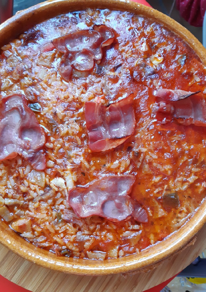 Una foto de Arroz a la Zamorana