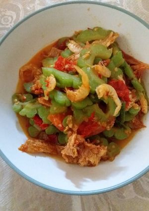 Foto resep Oseng Paria Kembang Tahu