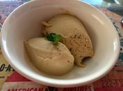 Una foto de gelatina de brandy