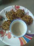 Vaazhai poo vadai with pattai theneer