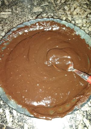 Una foto de Crema pastelera de chocolate