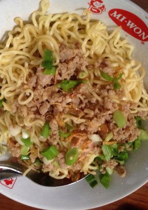 Foto resep Bakmie / cwi mie babi (non halal)