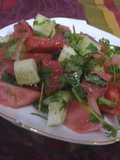 Watermelon salad