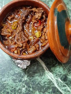 صورة لوصفة طاجن اللحمة