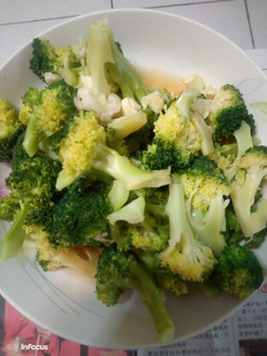 蒜拌青花菜 的食譜成品照片