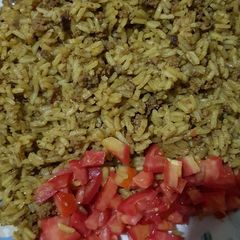 A picture of Pilau kikwetu.