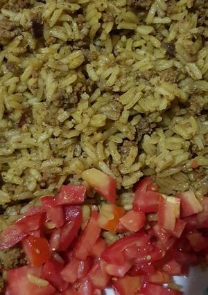 A picture of Pilau kikwetu.