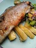 Trucha frita