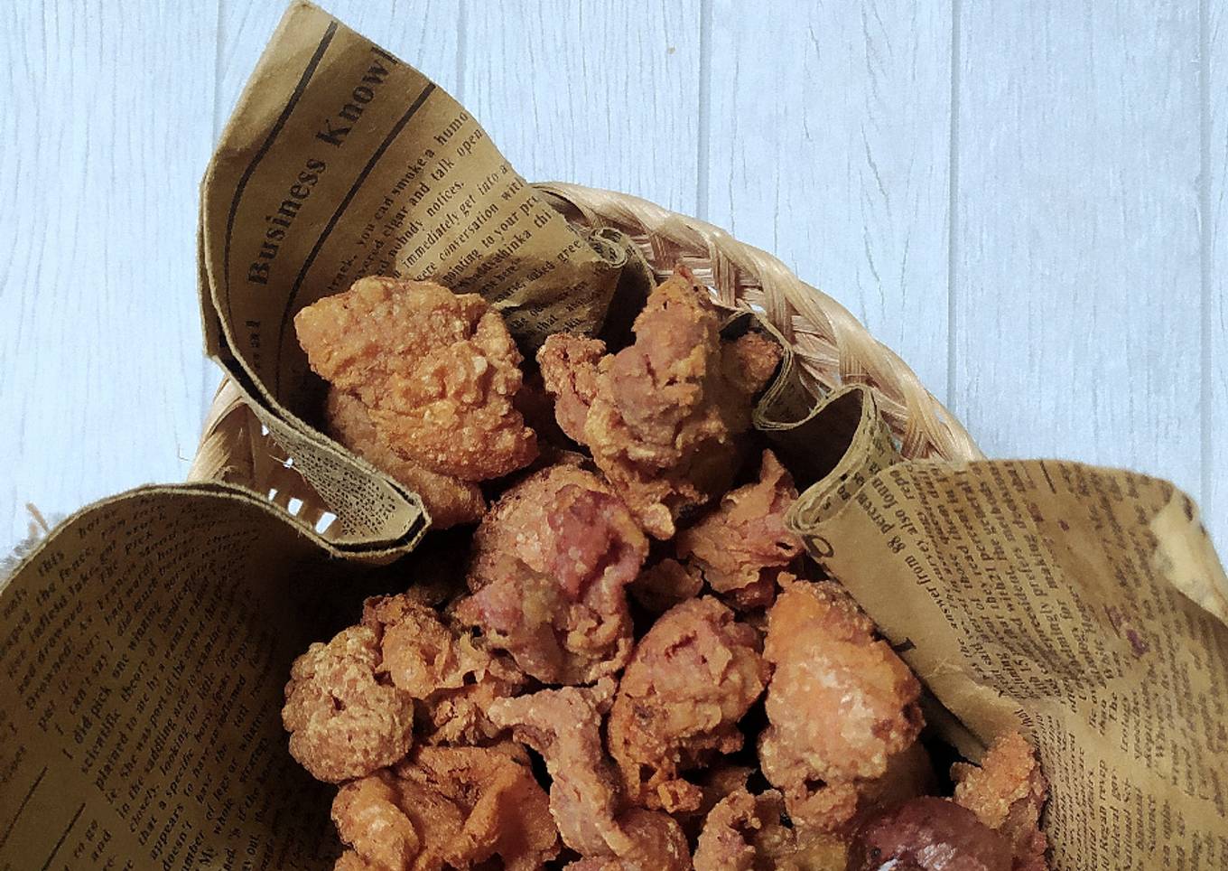 Kulit ayam kriuk