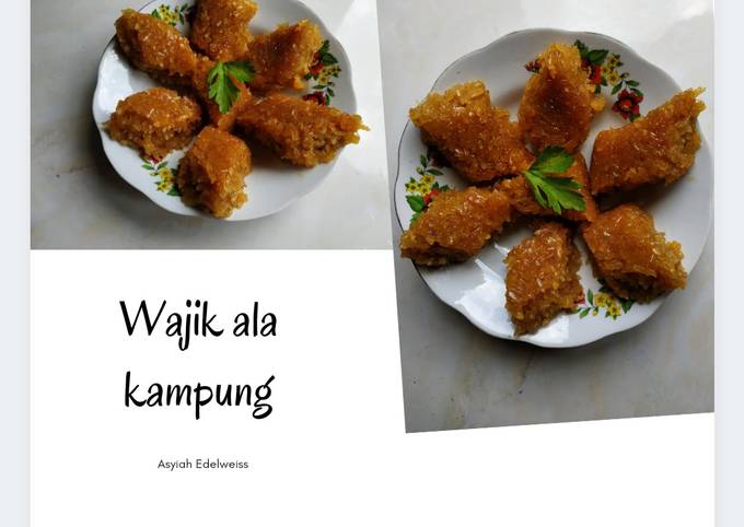 Resep: Wajik ala kampung Enak Dan Mudah