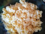 Ensalada de arroz, con huevos y mayonesa # cumplimos 9 años