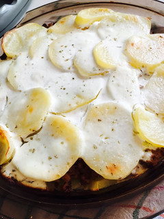 Darálthúsos rakott burgonya recept fotója