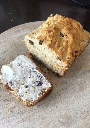 A picture of Banana bread.